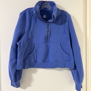 Scuba Oversized Funnel-Neck Half Zip